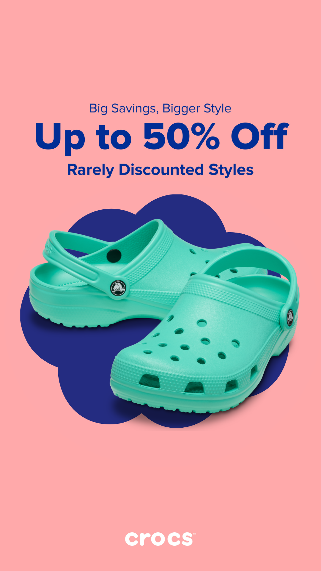 Crocs Facebook ad