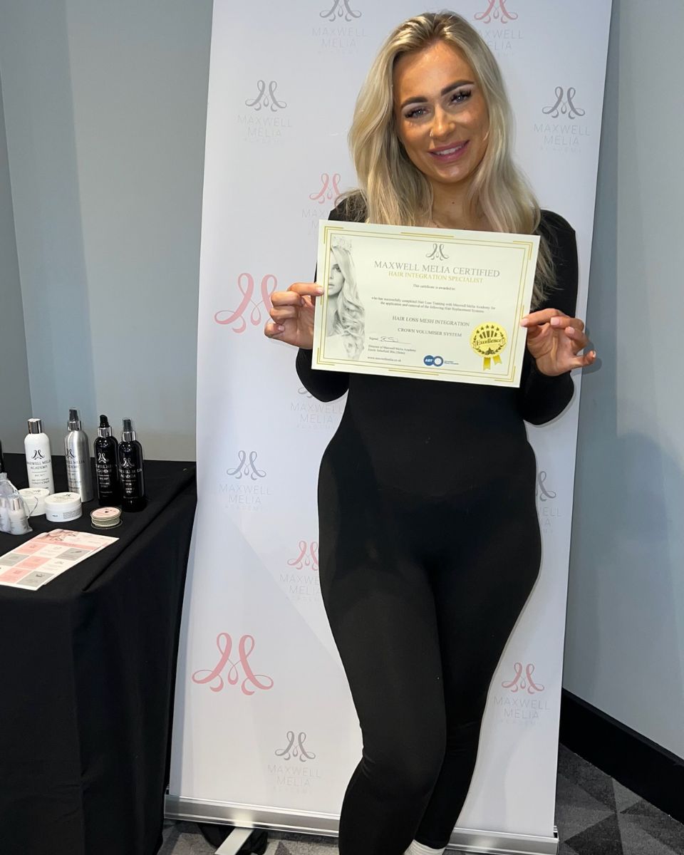 Maxwell Melia Hair Extension Courses Facebook ad