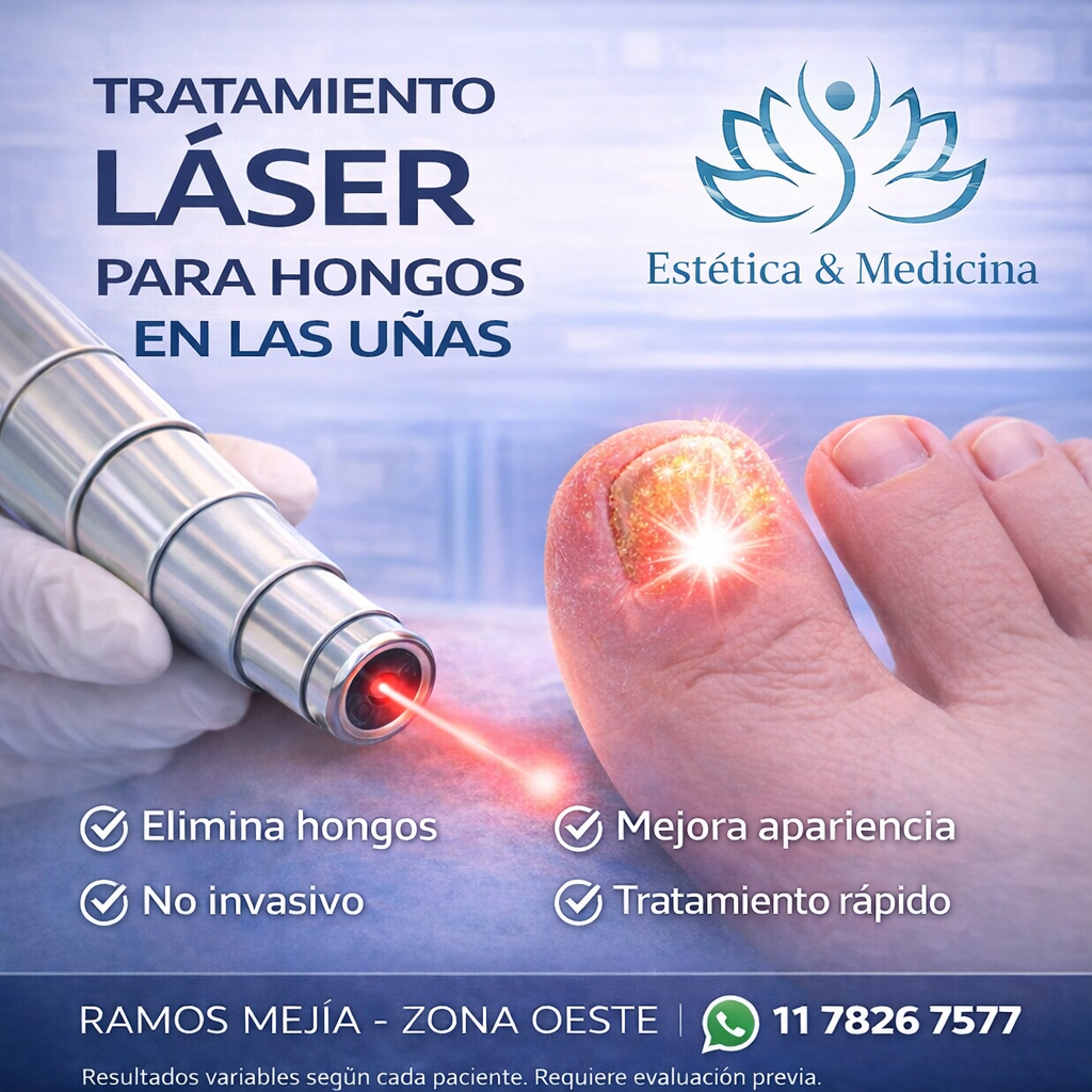 Consultorios Médicos Estética & Medicina - Ramos Mejía Facebook ad: Tratamiento Laser para Hongos