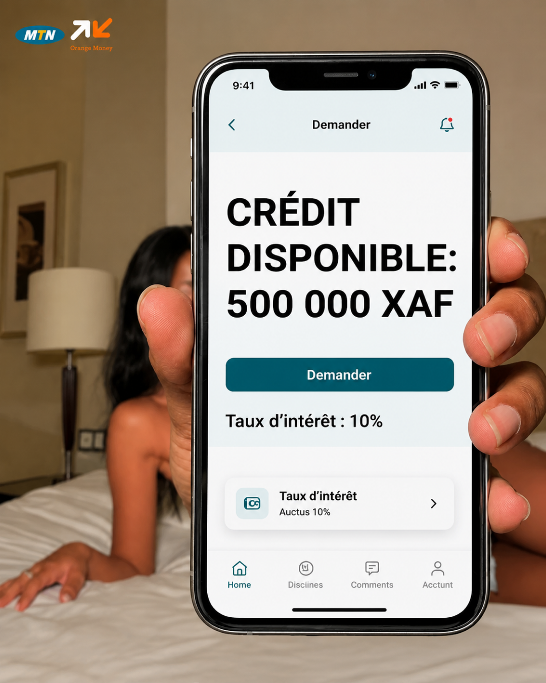 Prêt Express - Crédit Sécurisé 1 Facebook ad from Jul 6, 2026