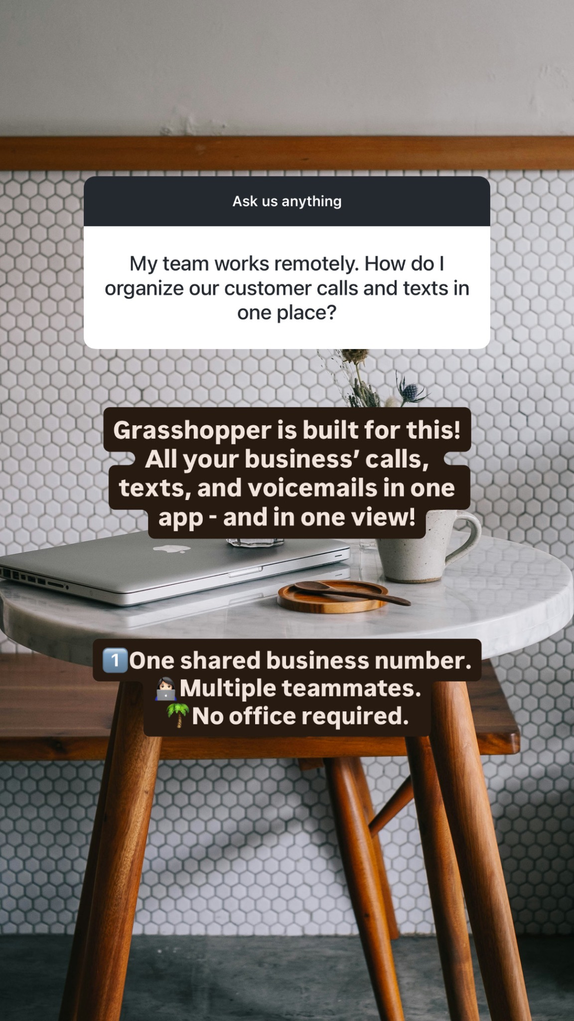 Grasshopper Facebook ad