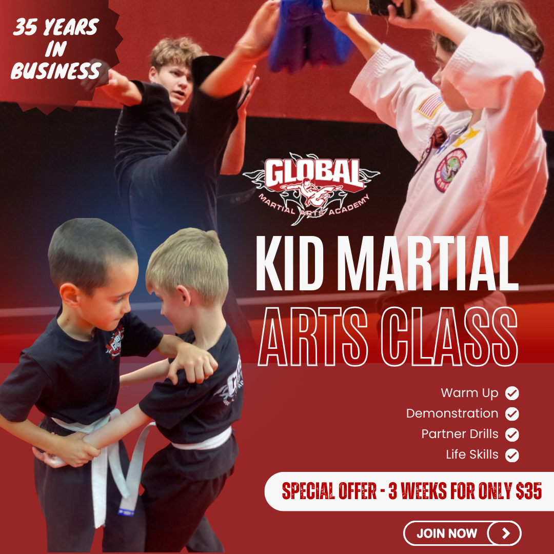 Global Martial Arts & Fitness Facebook ad