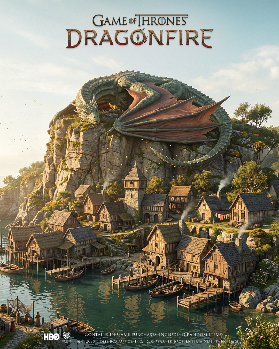 Game of Thrones: Dragonfire Facebook ad