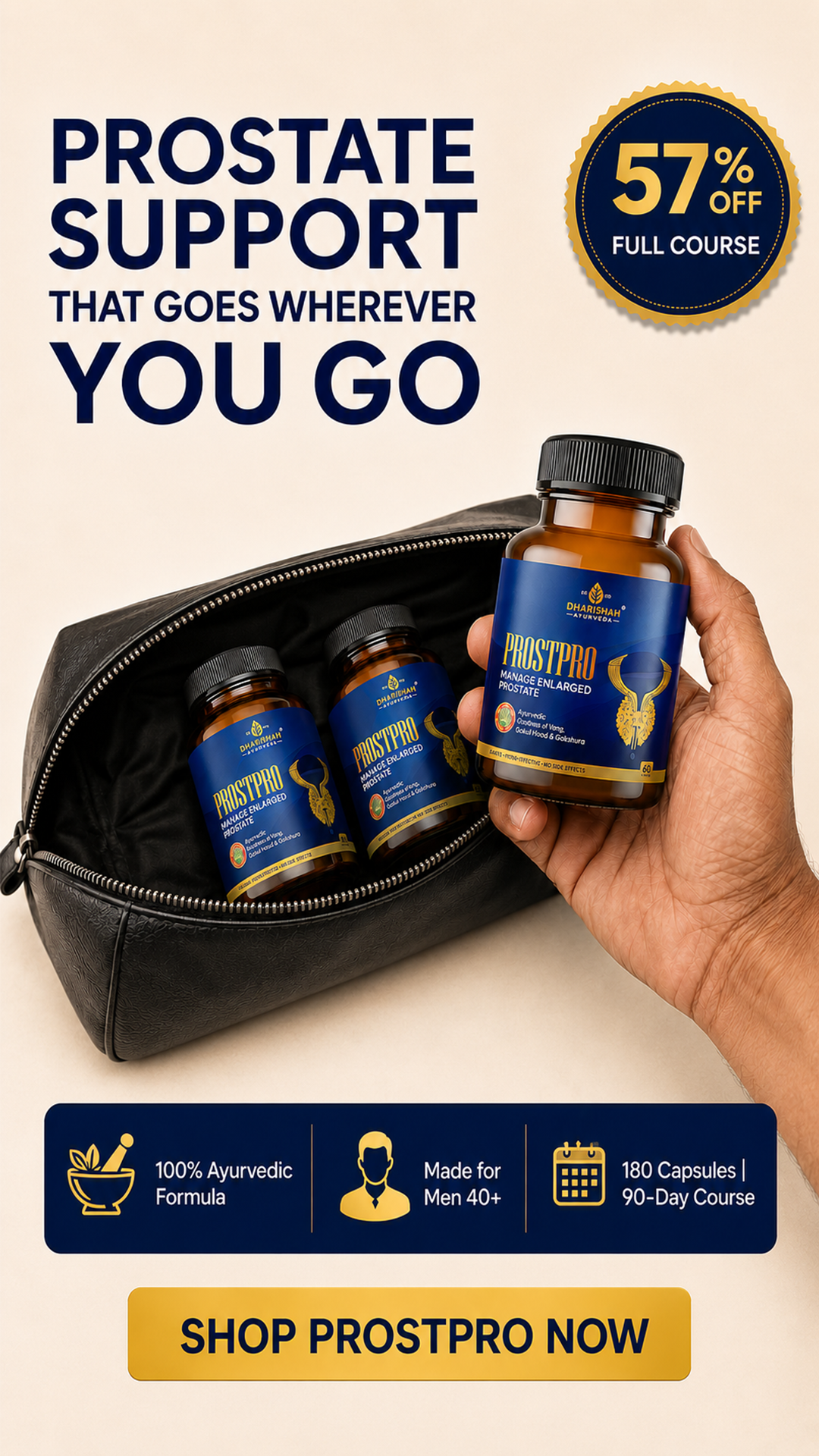 Dharishah Ayurveda Facebook ad