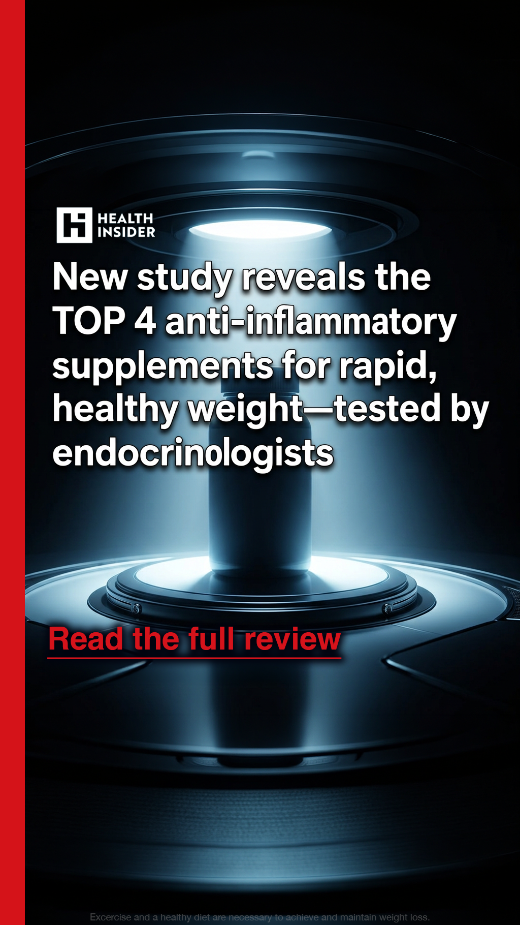 Health Insider Facebook ad: Top 4 anti-inflammatory picks, ranked