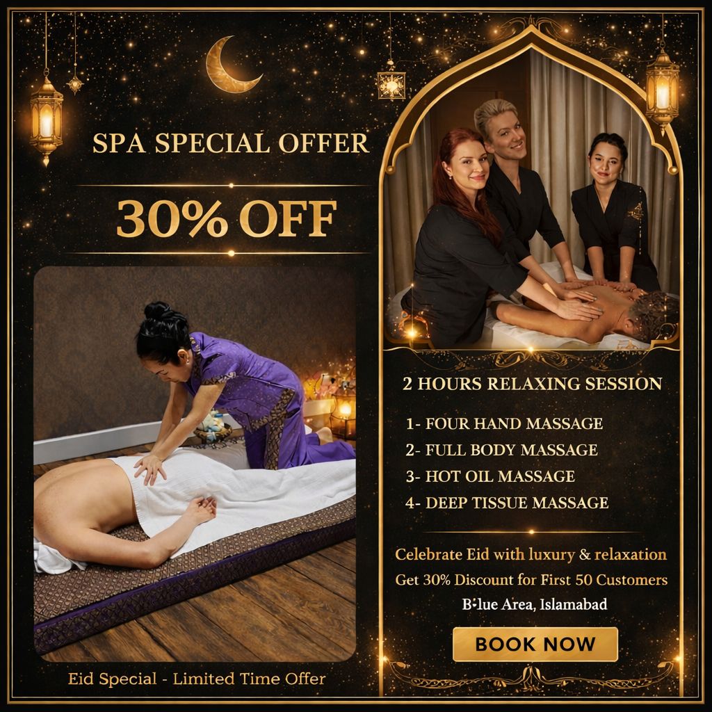 Serenity Wellness Center Facebook ad: Blue Area Islamabad