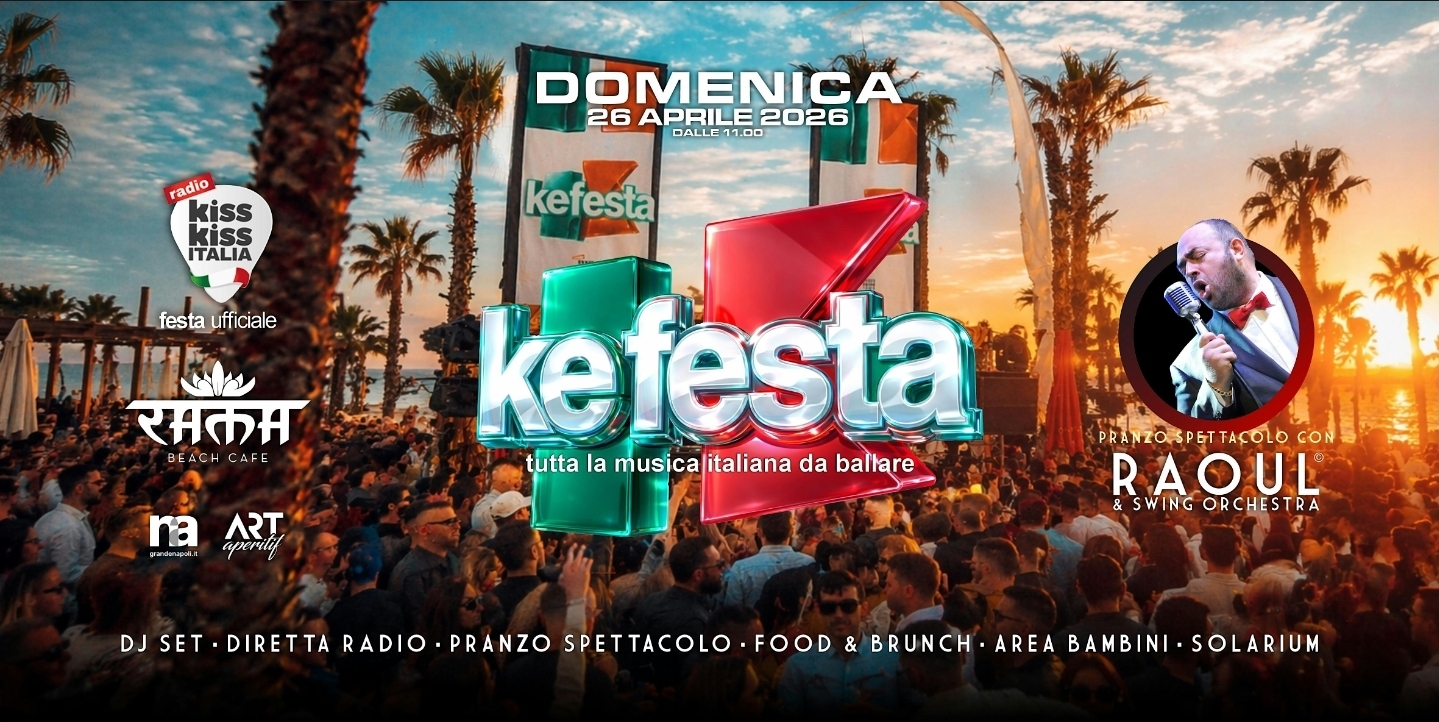 Art Aperitif Facebook ad: RAUL AND SWING ORCHESTRA - AL KEFESTA DI RADIO KISS KISS…