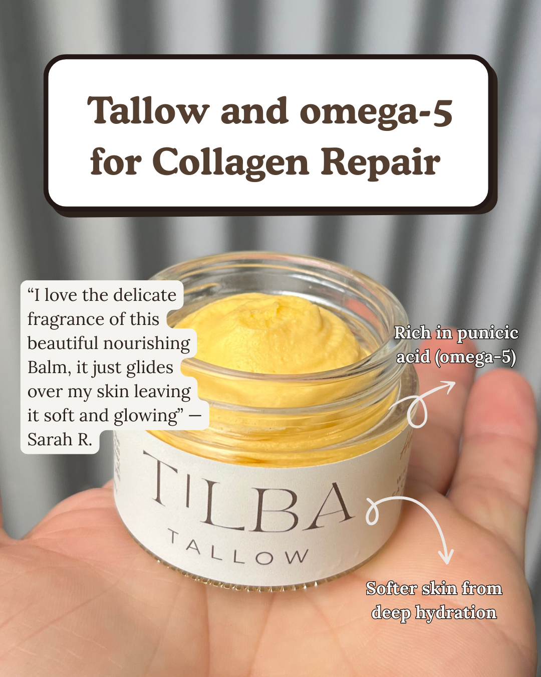 Tilba Tallow Facebook ad