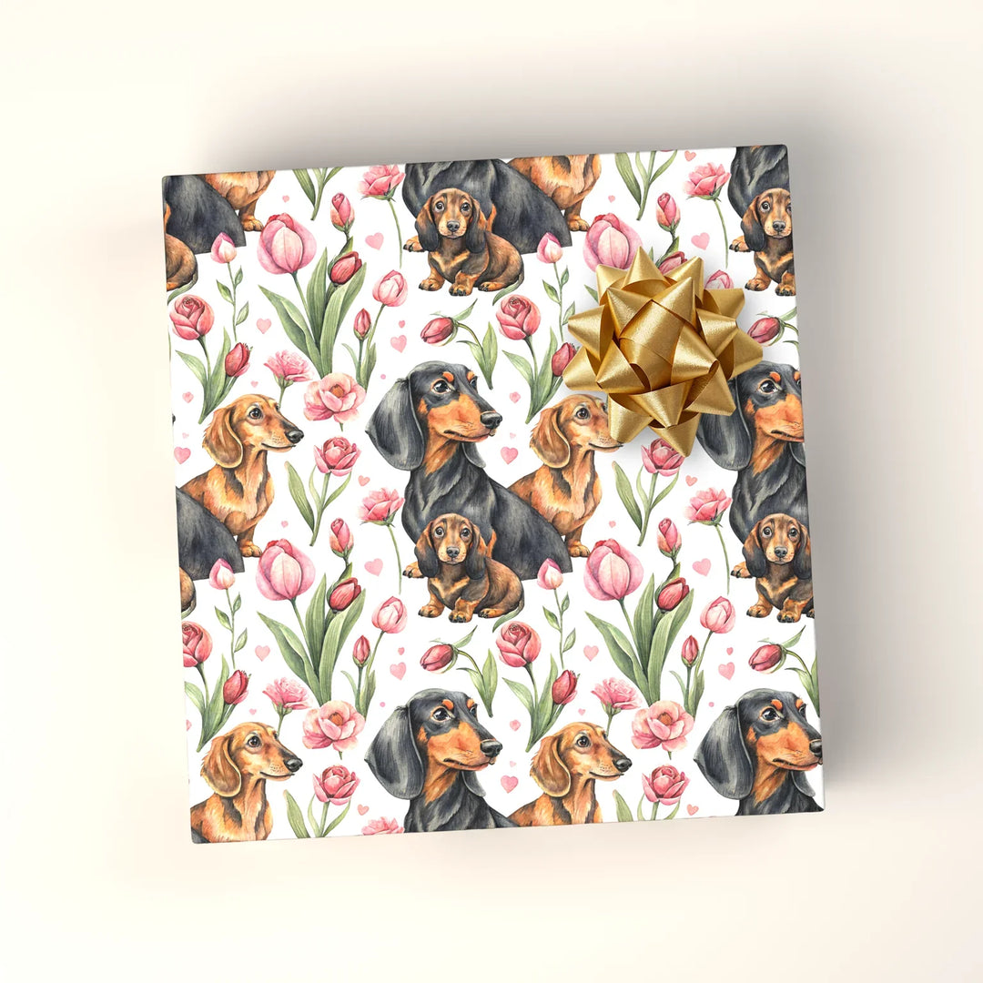 So Fetching Facebook ad: Premium dog-themed wrapping paper, pillows, and more…