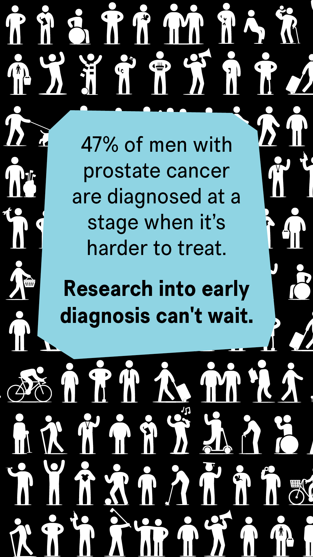 Prostate Cancer UK Facebook ad