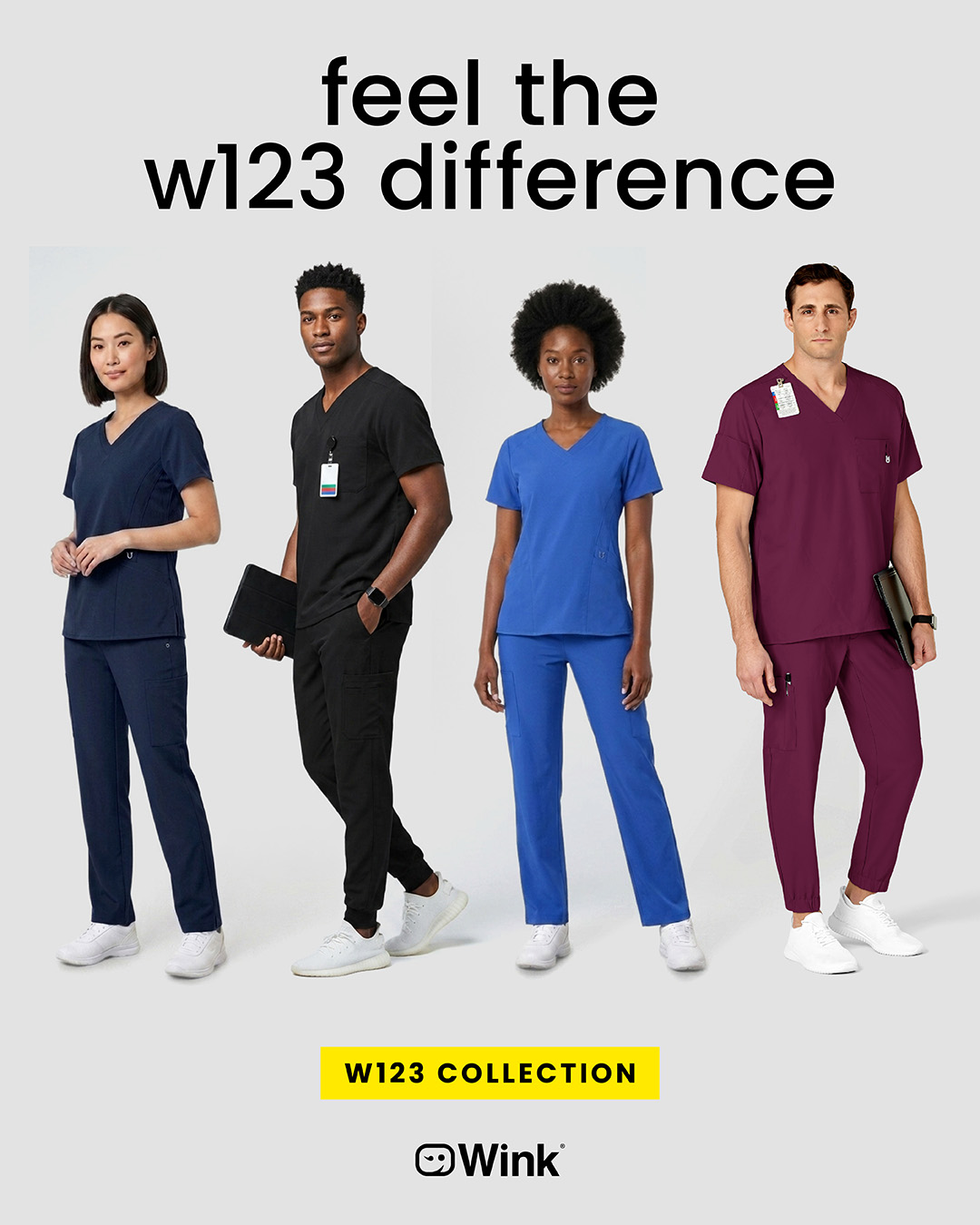 Wink Scrubs Facebook ad