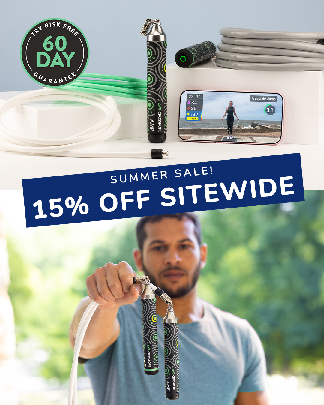 Crossrope Jump Ropes Facebook ad