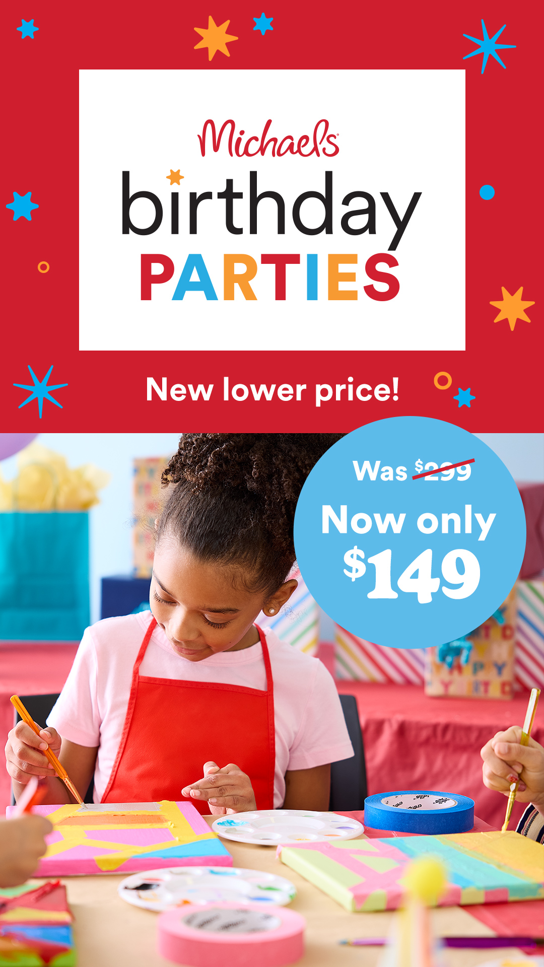 Michaels Stores Facebook ad