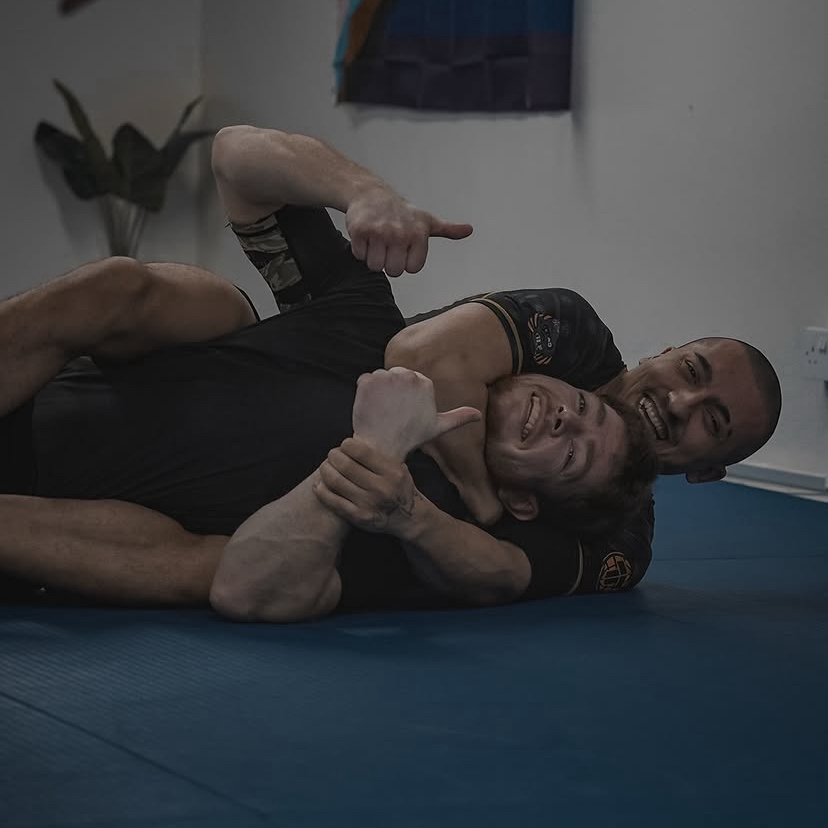 Hoplite Brazilian Jiu-Jitsu Facebook ad: Message us to book your free trial!