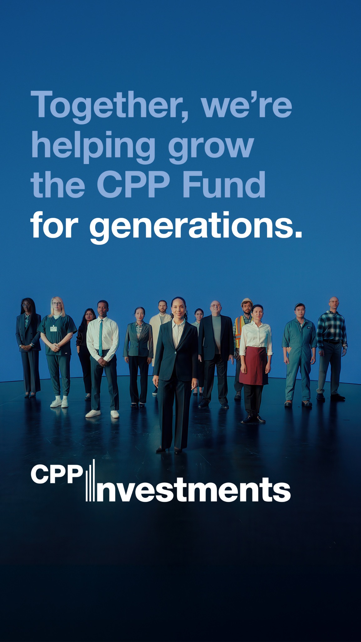 CPP Investments Facebook ad: Learn how CPP Investments helps manage and grow…