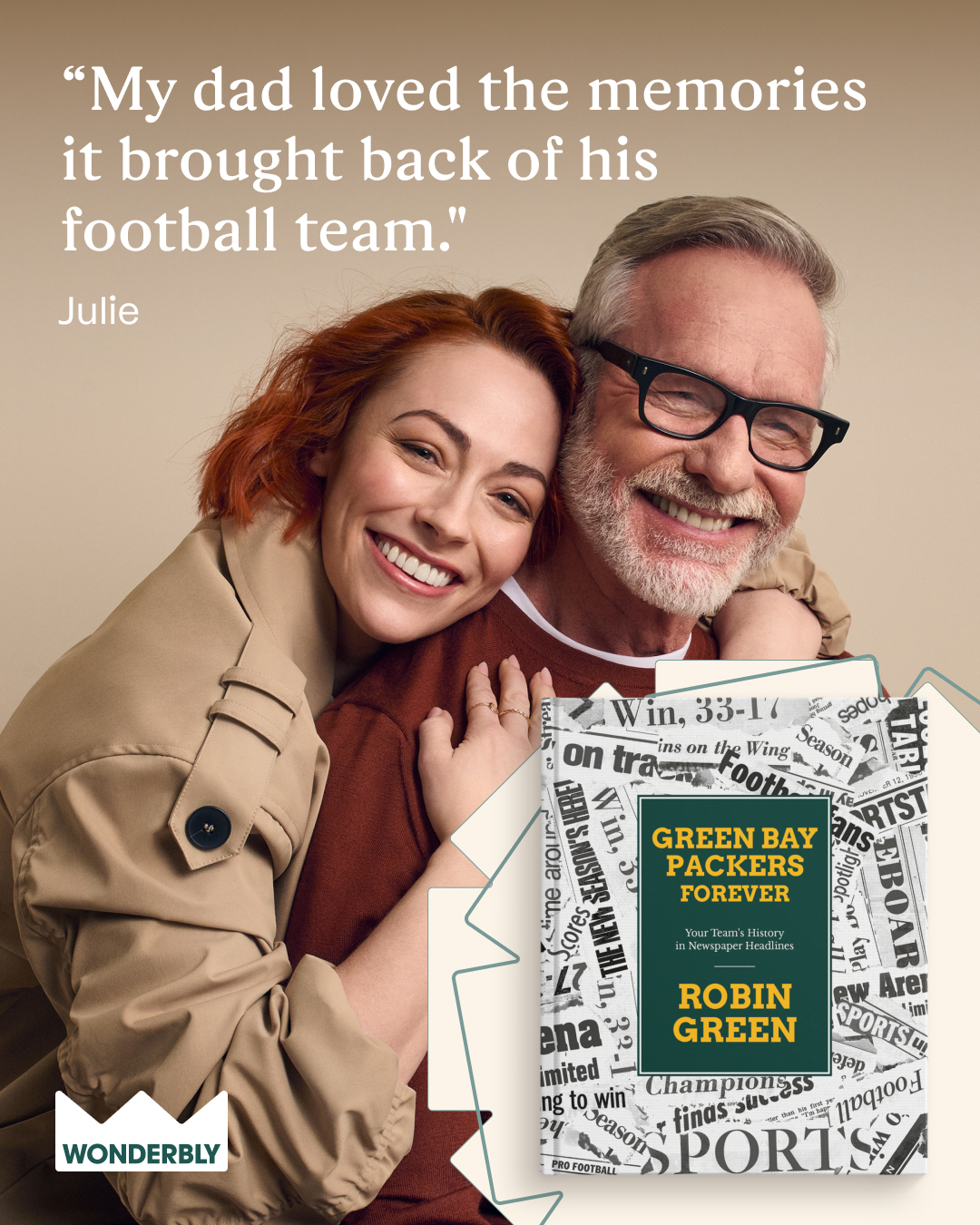 Wonderbly Facebook ad