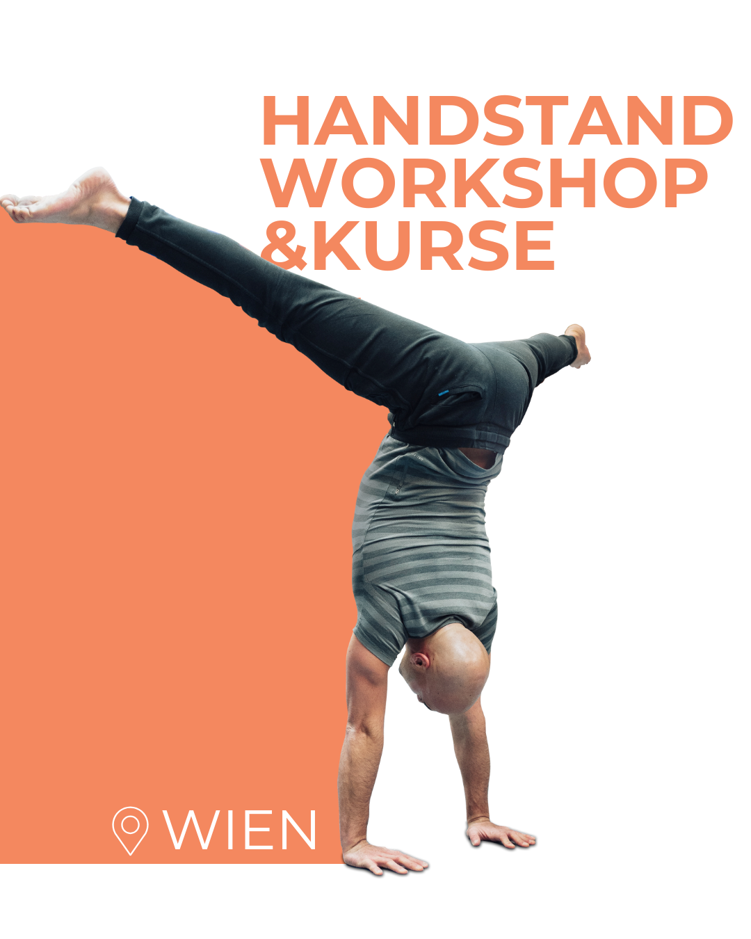 Dario Lo Voi Facebook ad: Handstand-Workshop in Wien, Technik, Balance & Kontrolle