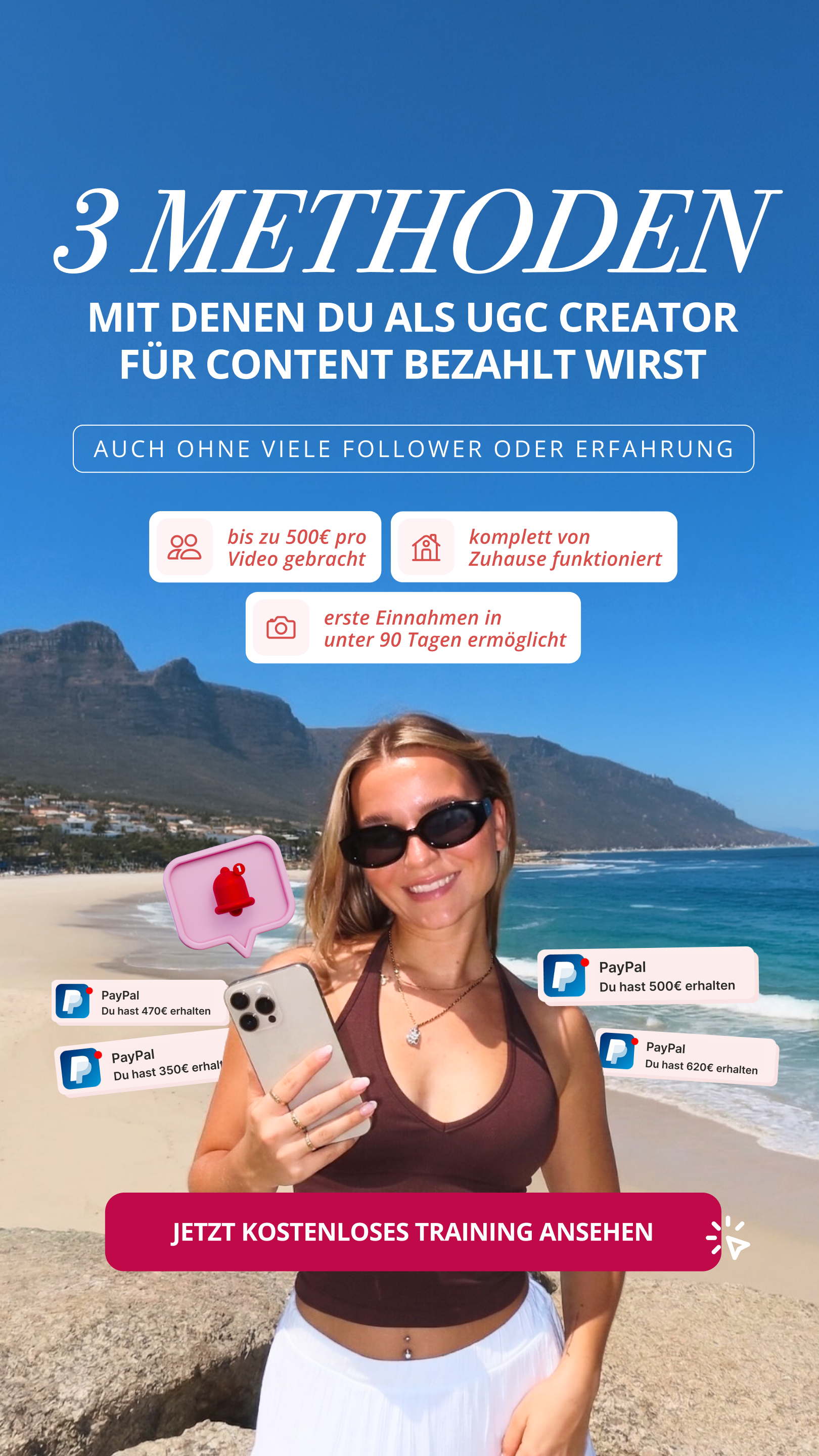 Alinas Creator Club Facebook ad