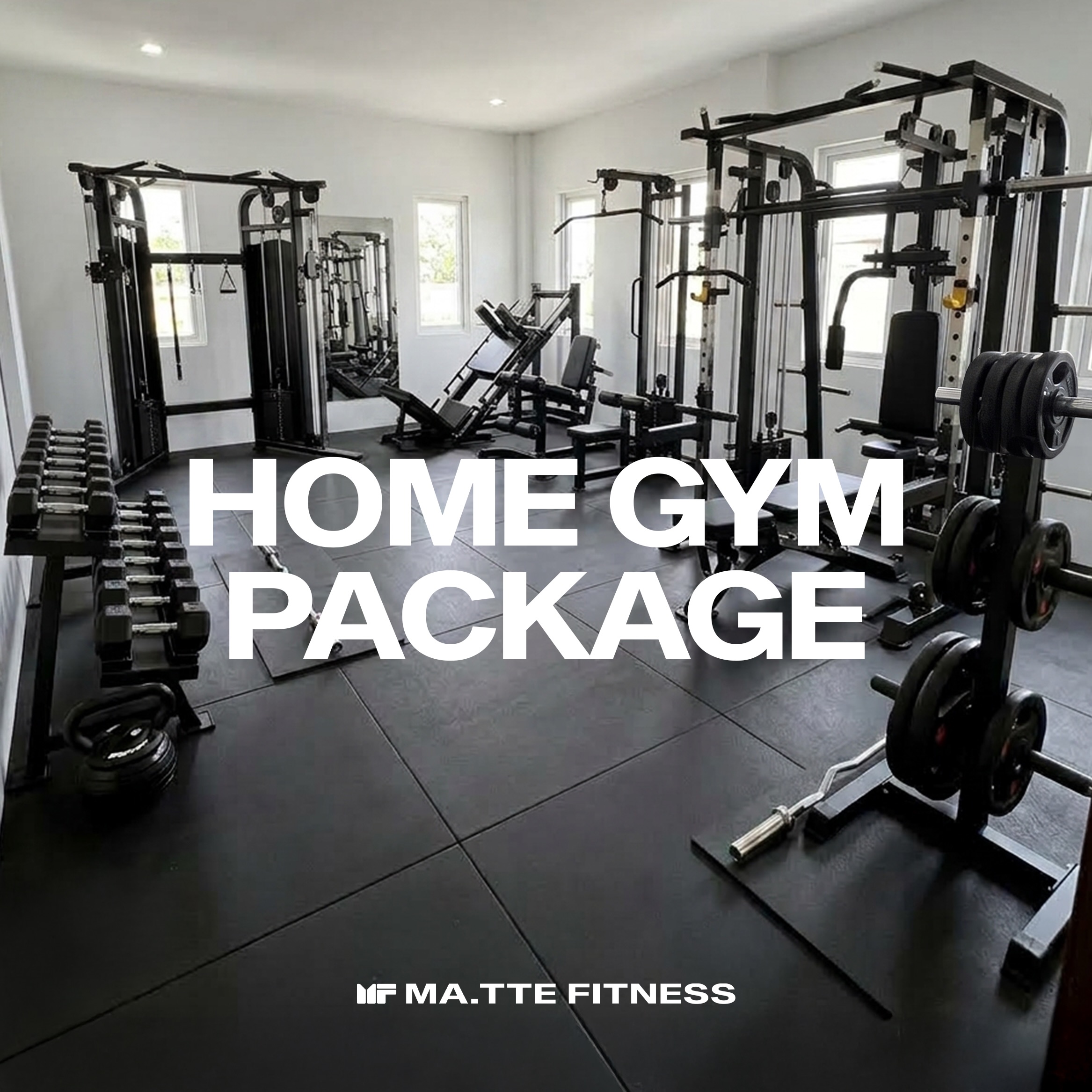 MA.TTE Fitness Facebook ad: A complete training space for your home.