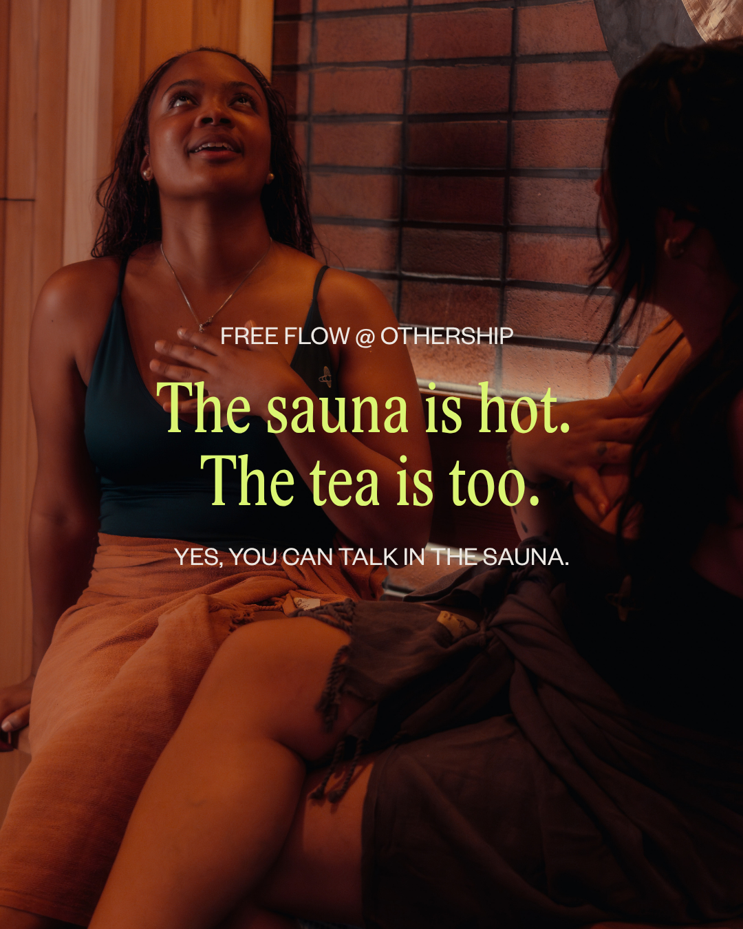 Othership Facebook ad: Bring a friend. Find your flow.