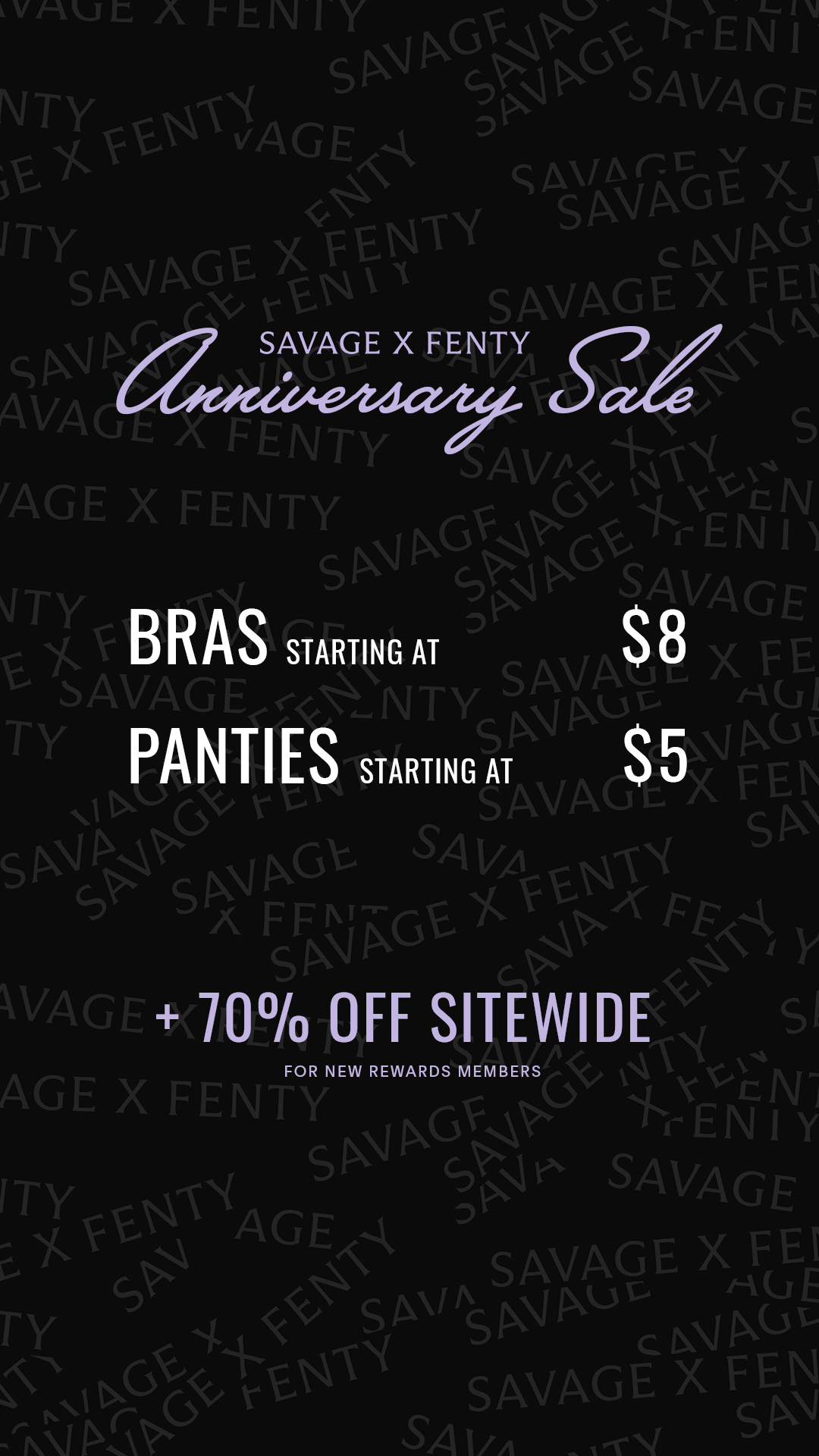 Savage X Fenty Facebook ad