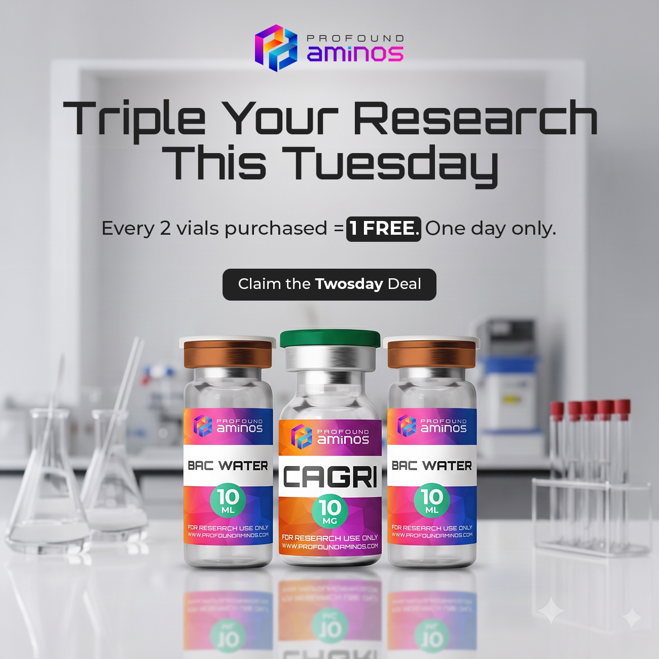 Profound Aminos Store Facebook ad