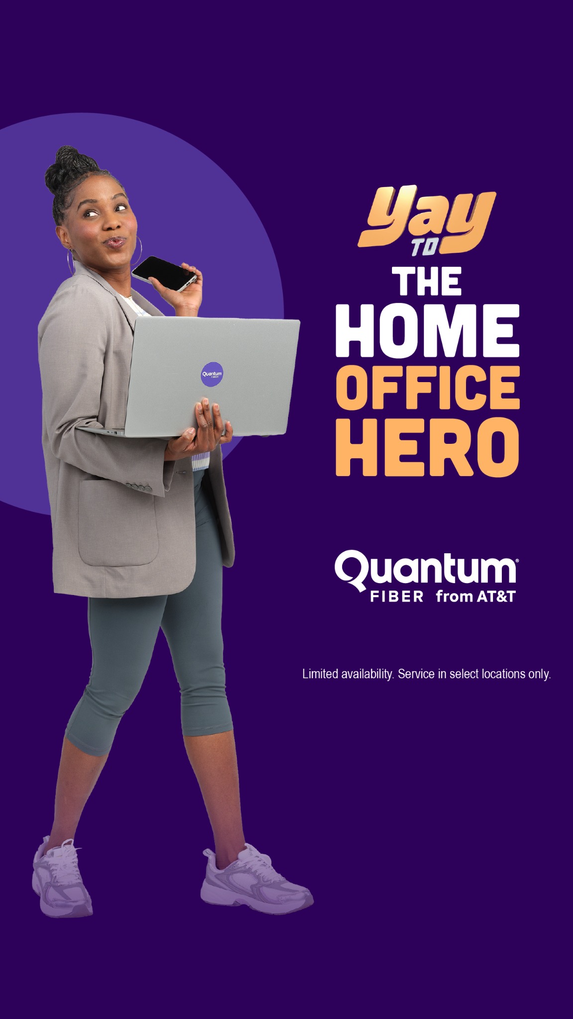 Quantum Fiber Facebook ad from Jul 31, 2026