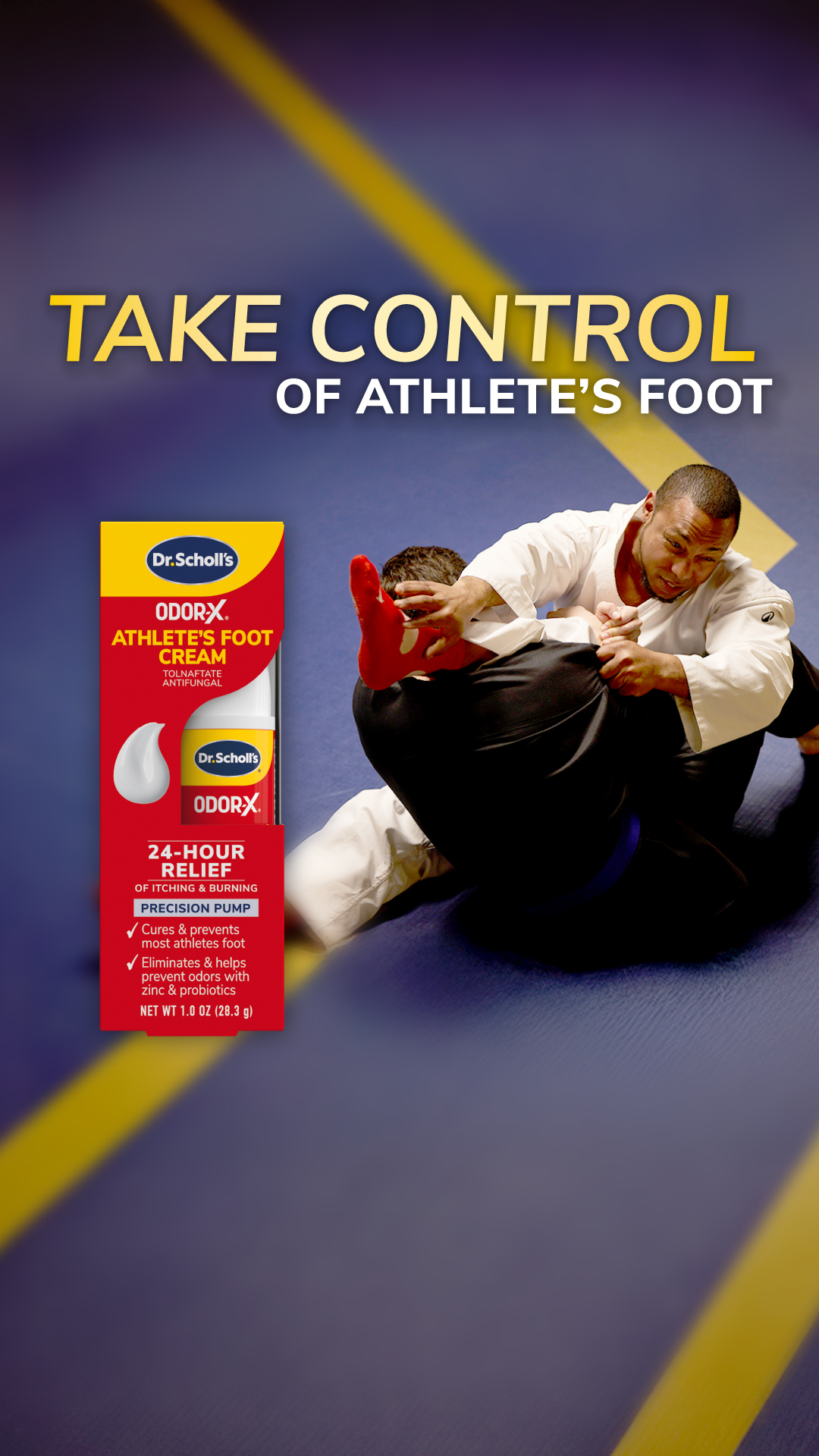 Dr. Scholl's Facebook ad