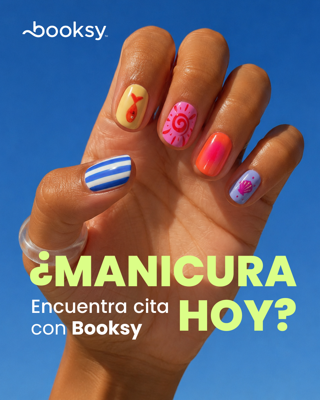 Booksy Spain Facebook ad