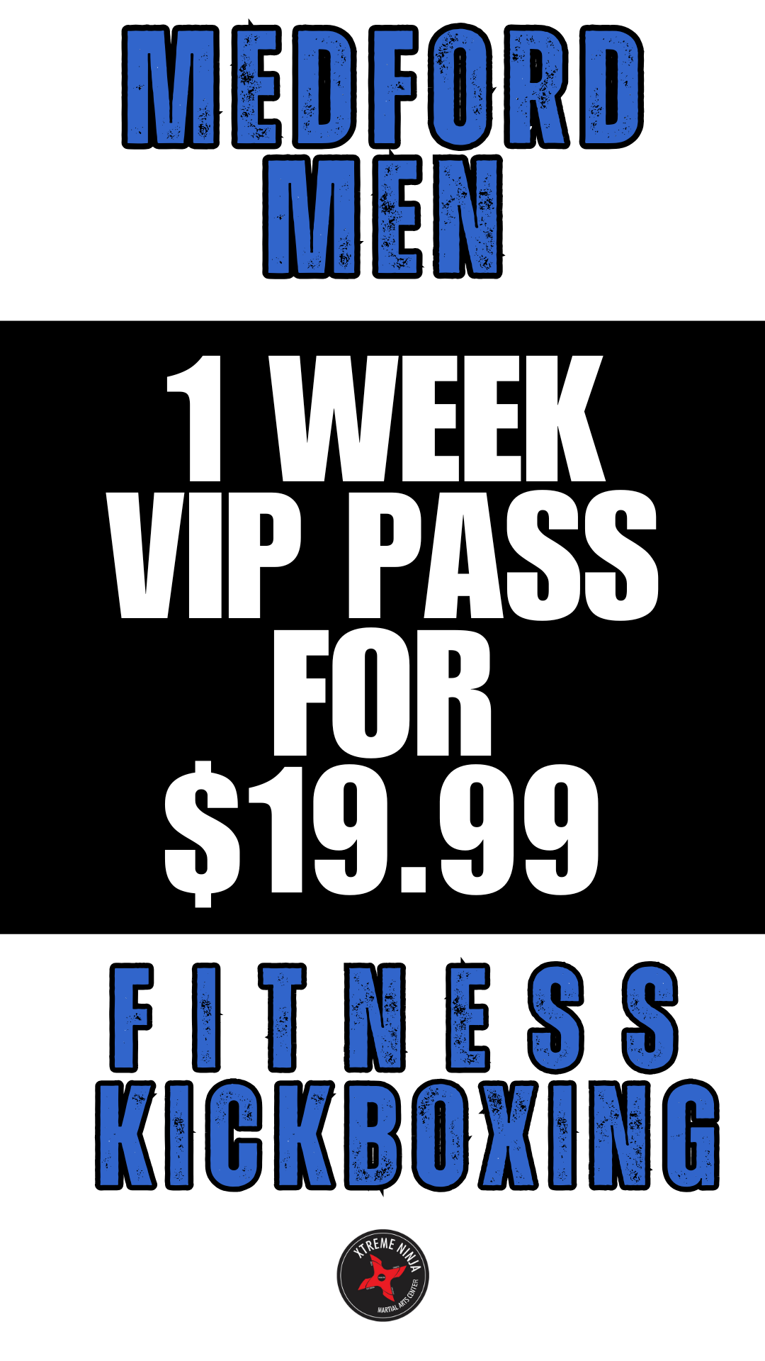 Xtreme Ninja Fitness Facebook ad from Mar 11, 2026