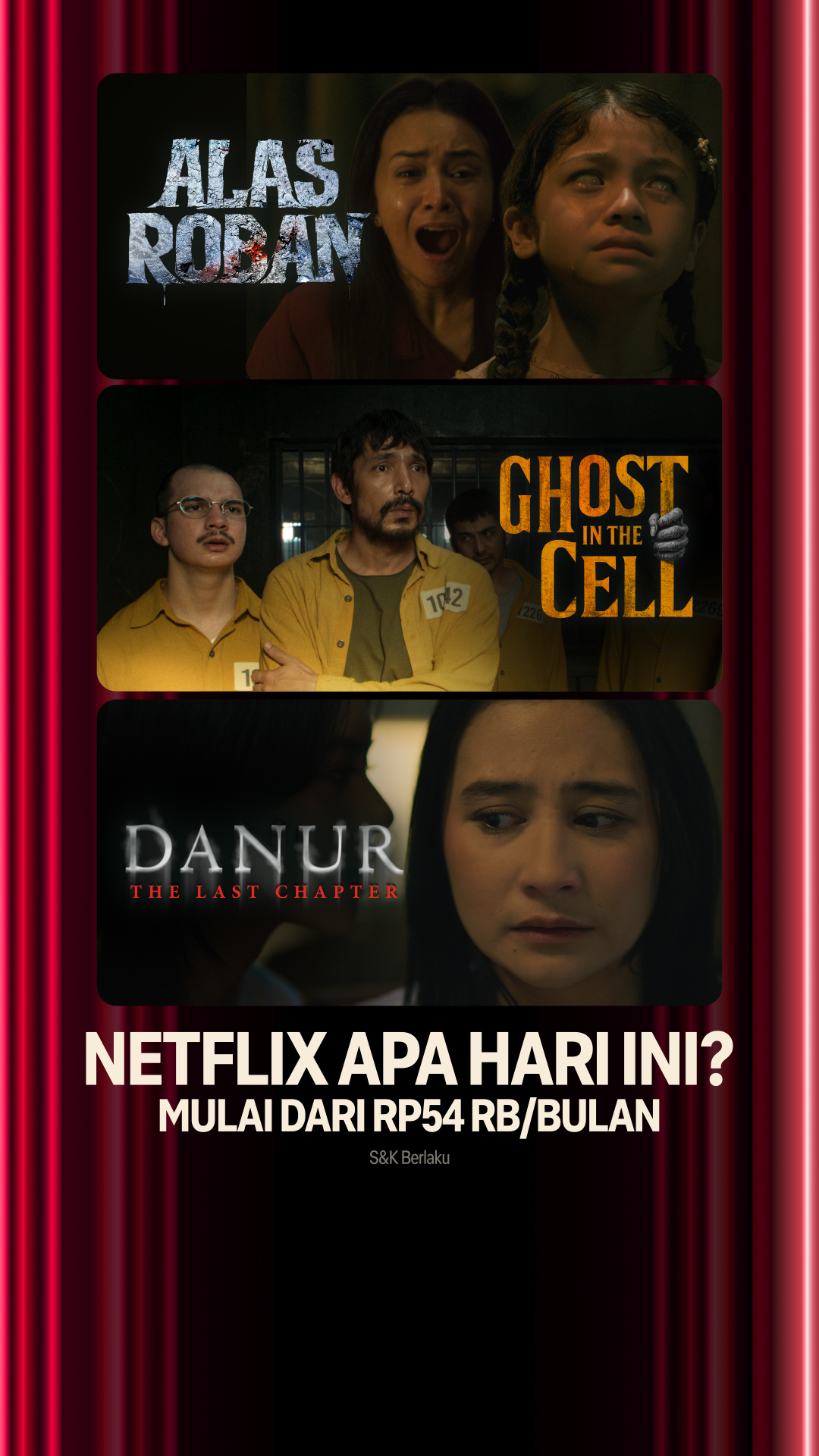 Netflix Facebook ad: Mulai streaming sekarang