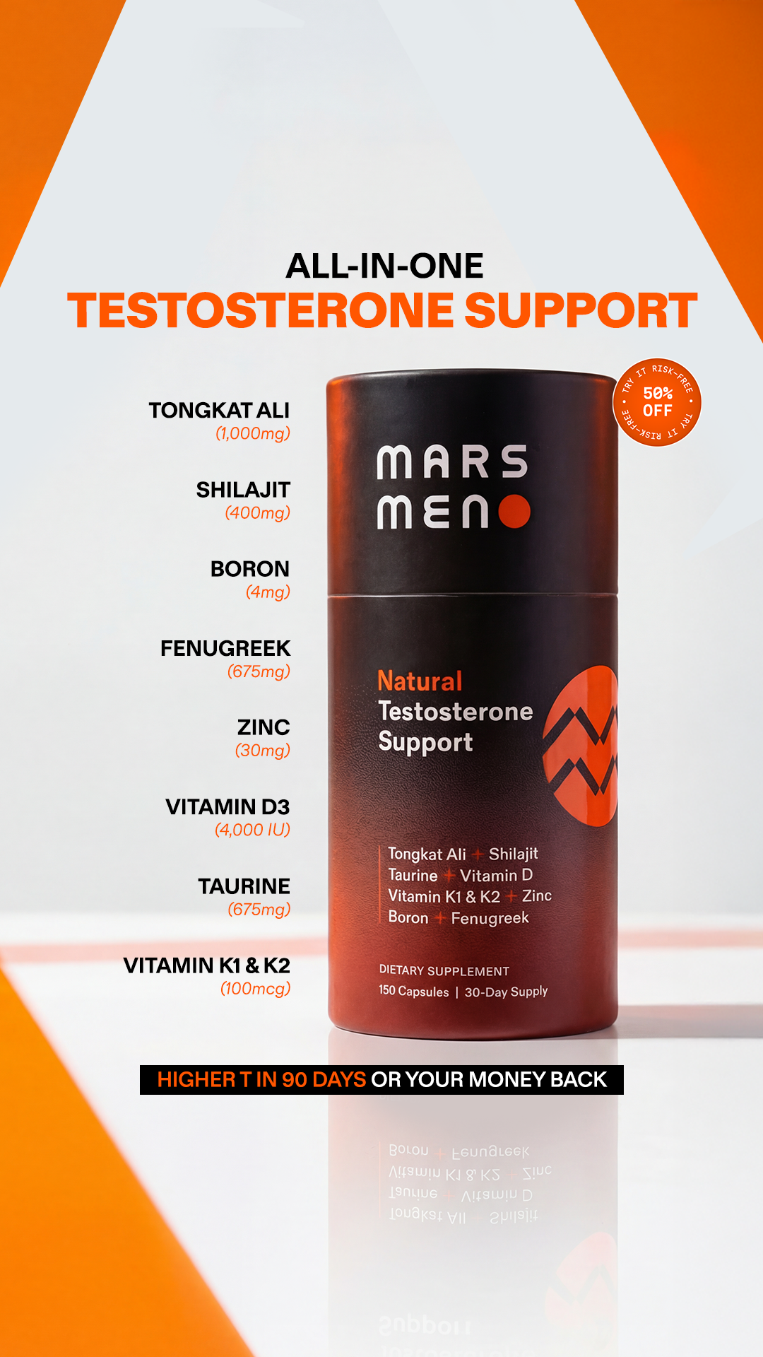 Mars Men Facebook ad