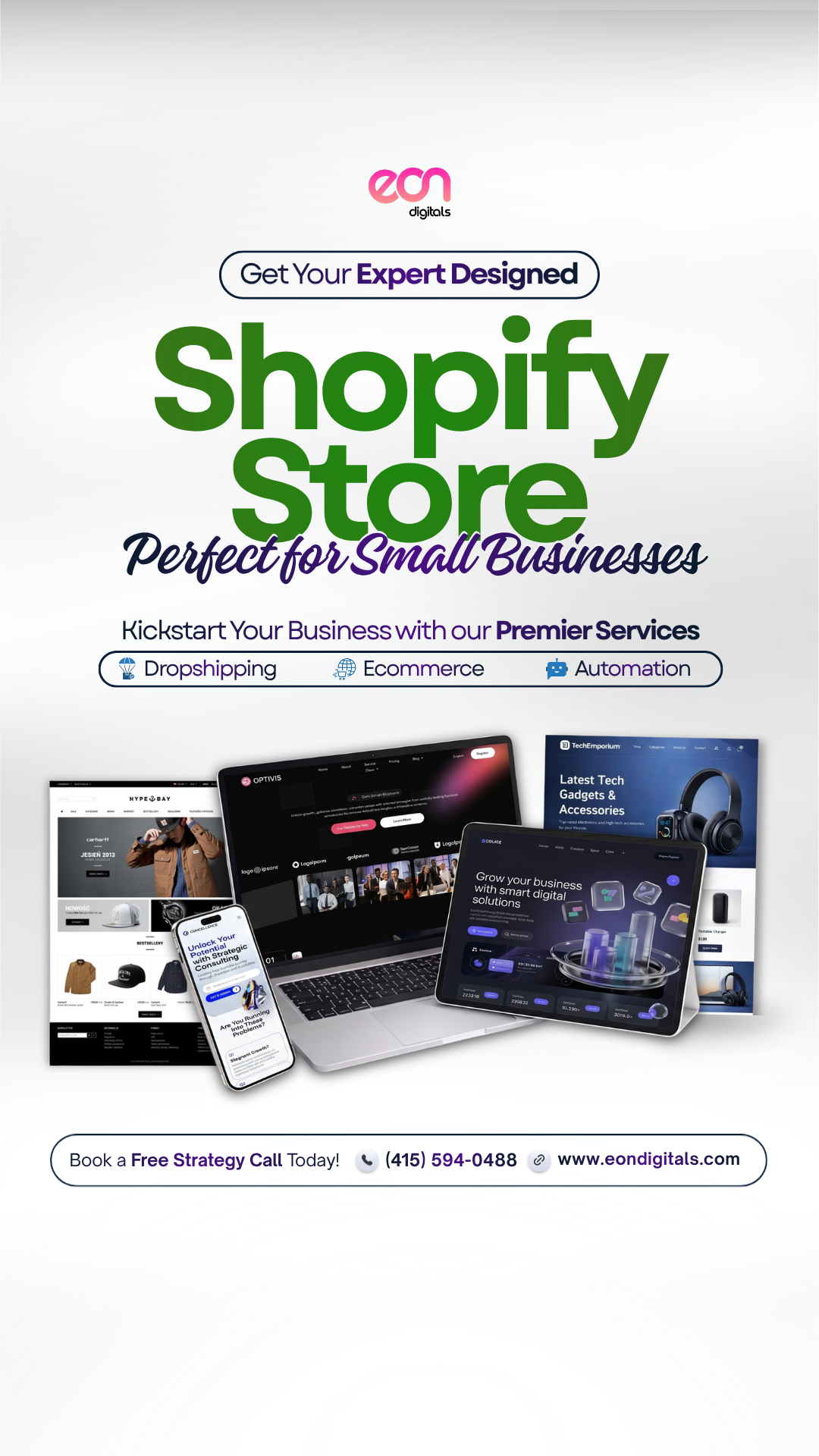 Eon Digitals Facebook ad from Apr 18, 2026