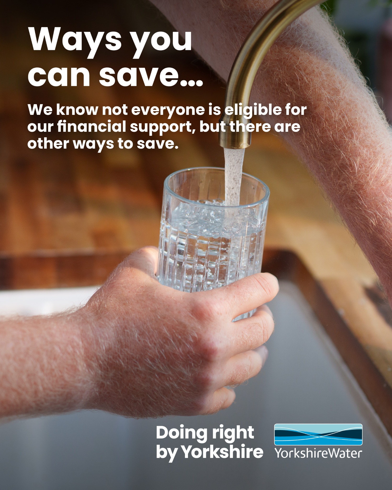 Yorkshire Water Facebook ad