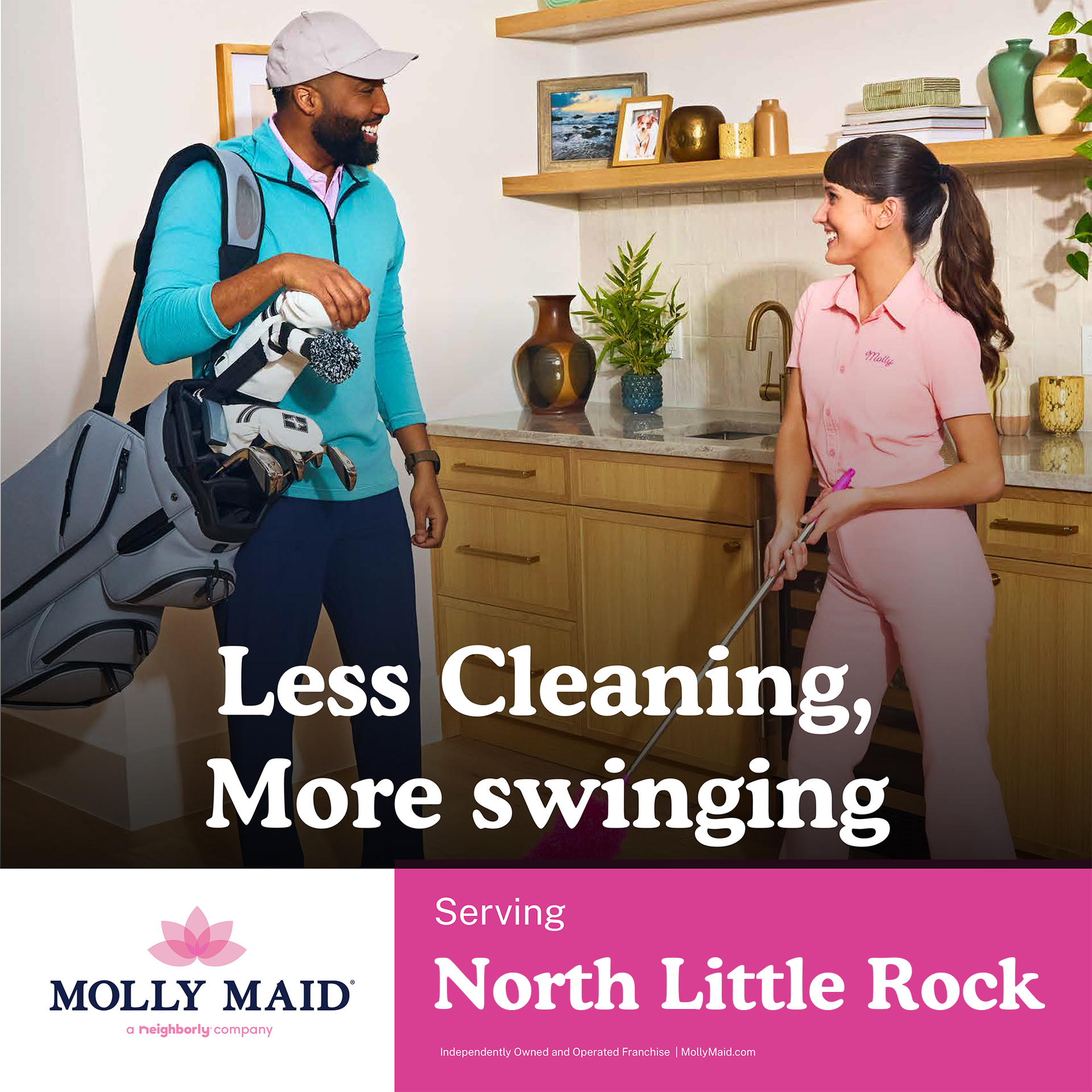 MOLLY MAID of Greater Little Rock Facebook ad