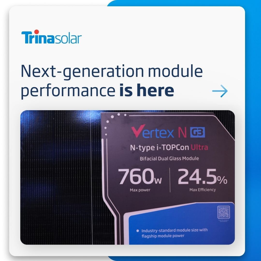 Trinasolar Asia Pacific Facebook ad: The next generation of PV performance is here!