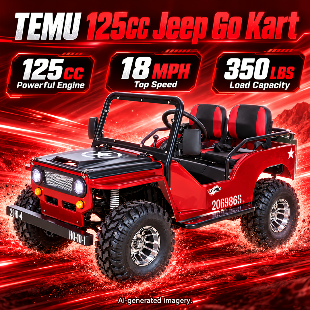 Temu Facebook ad: Elevate Your Your Ride