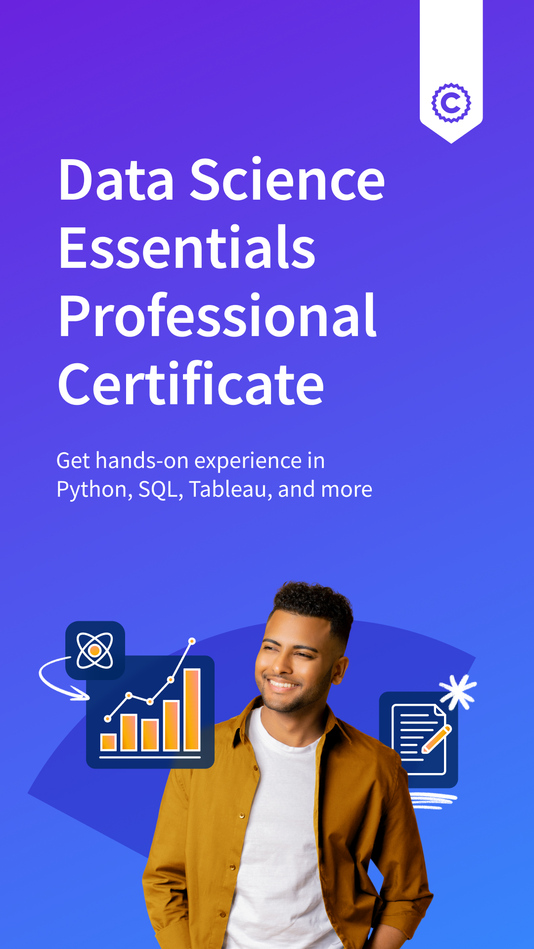 Coursera Facebook ad