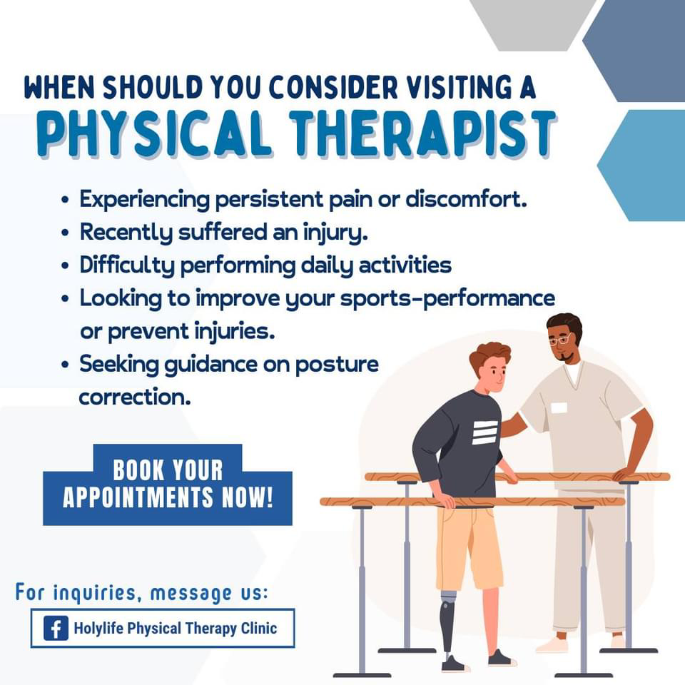 Holylife Physical Therapy Clinic Facebook ad