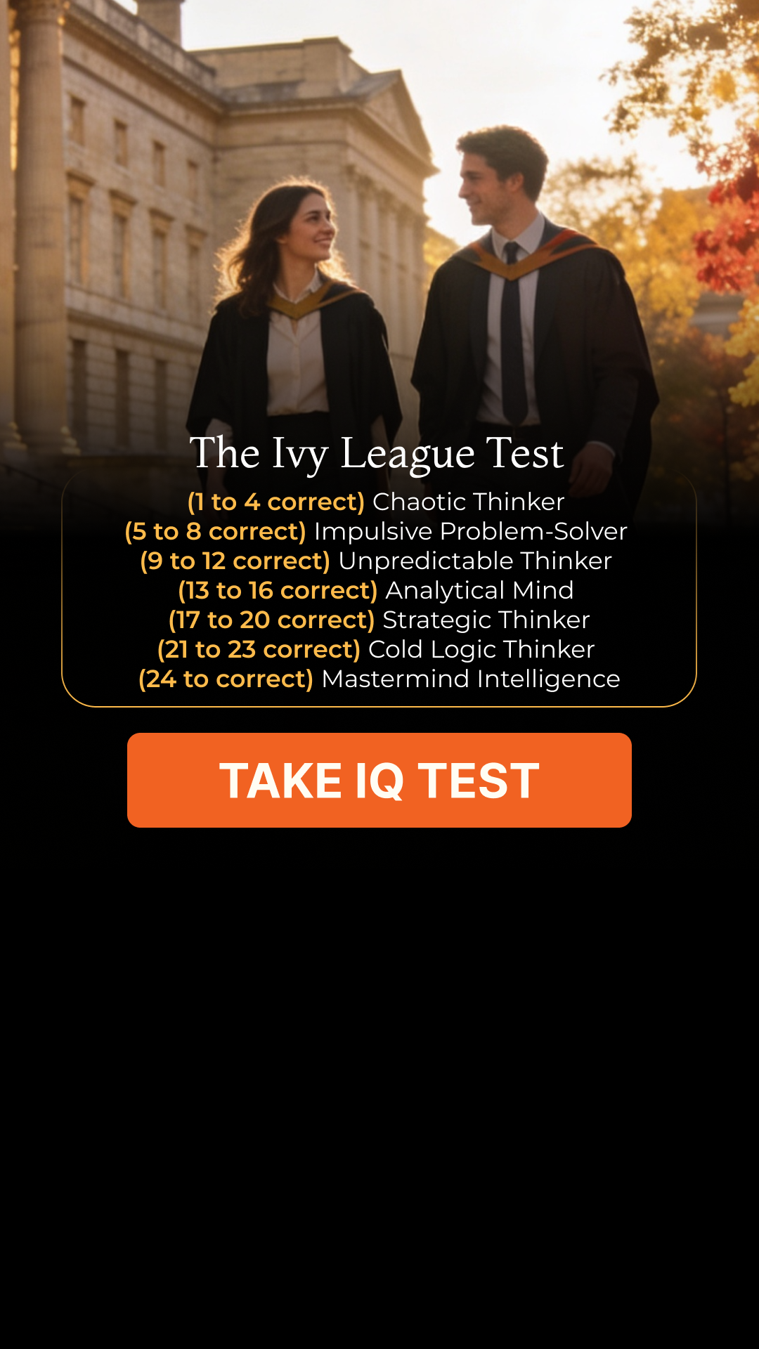 My IQ Facebook ad