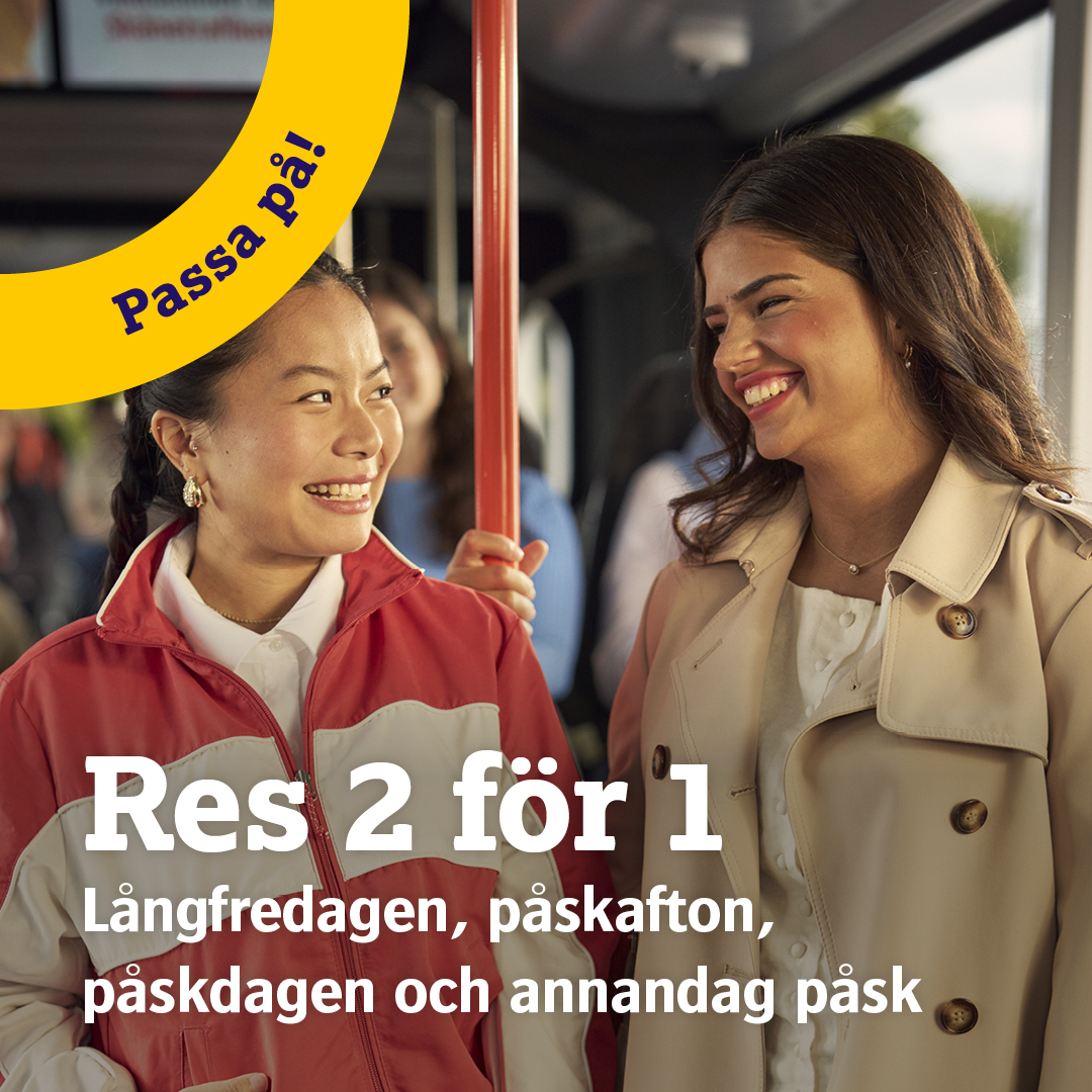 Skånetrafiken Facebook ad: Ta med vem du vill