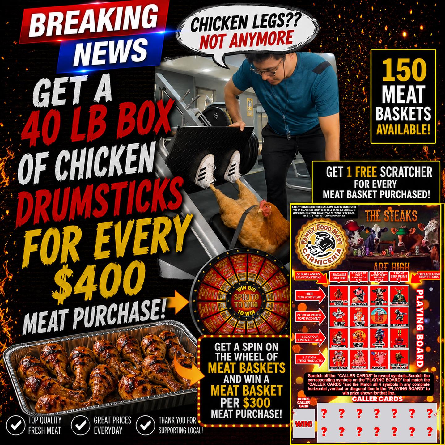 Familyfoodmart Facebook ad: FAMILY FOOD MART SUPER SALE