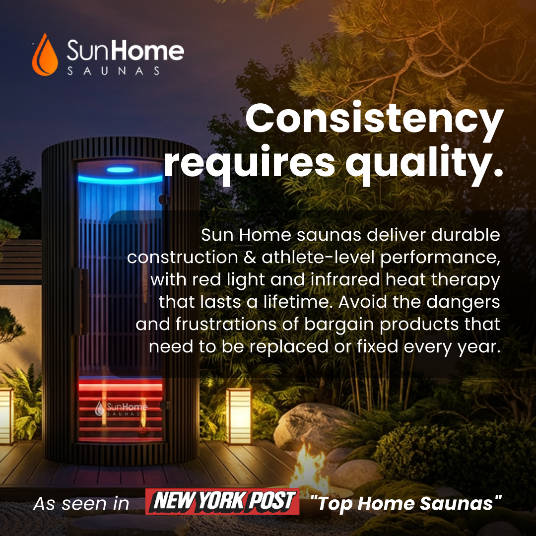 Sun Home Saunas Facebook ad