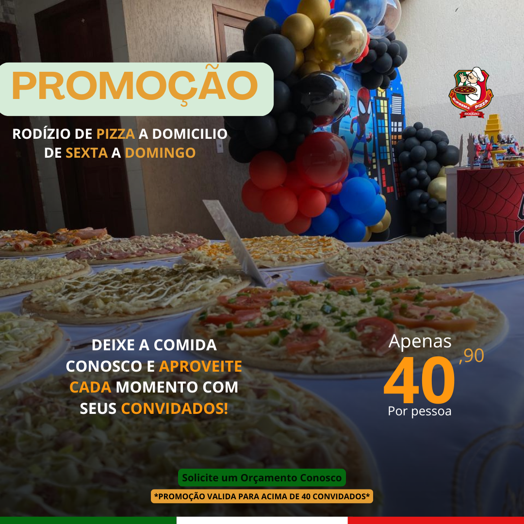 Suprema Pizza Eventos Facebook ad