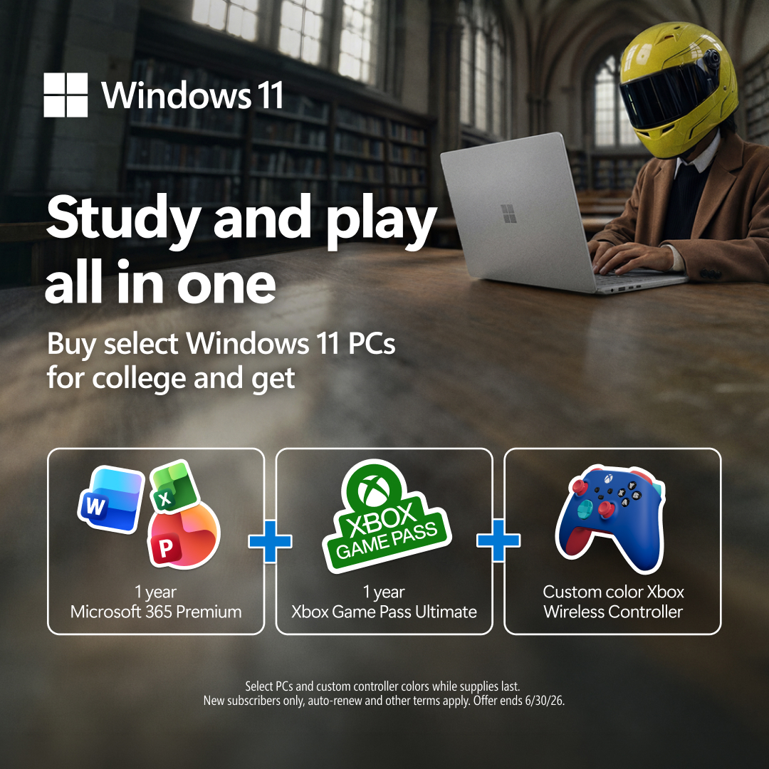 Windows Facebook ad