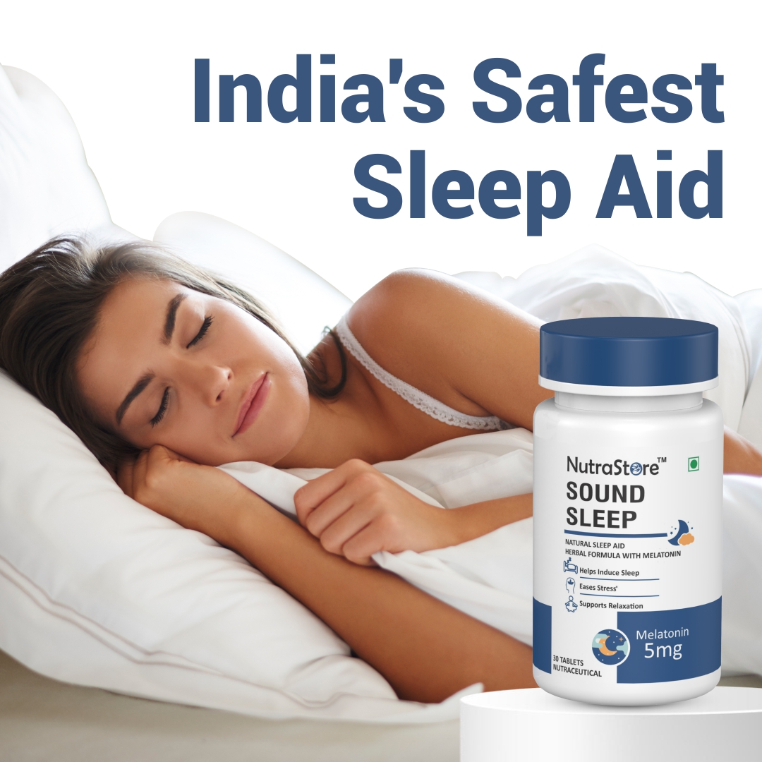NutraStore Facebook ad: Upgrade your sleep routine naturally