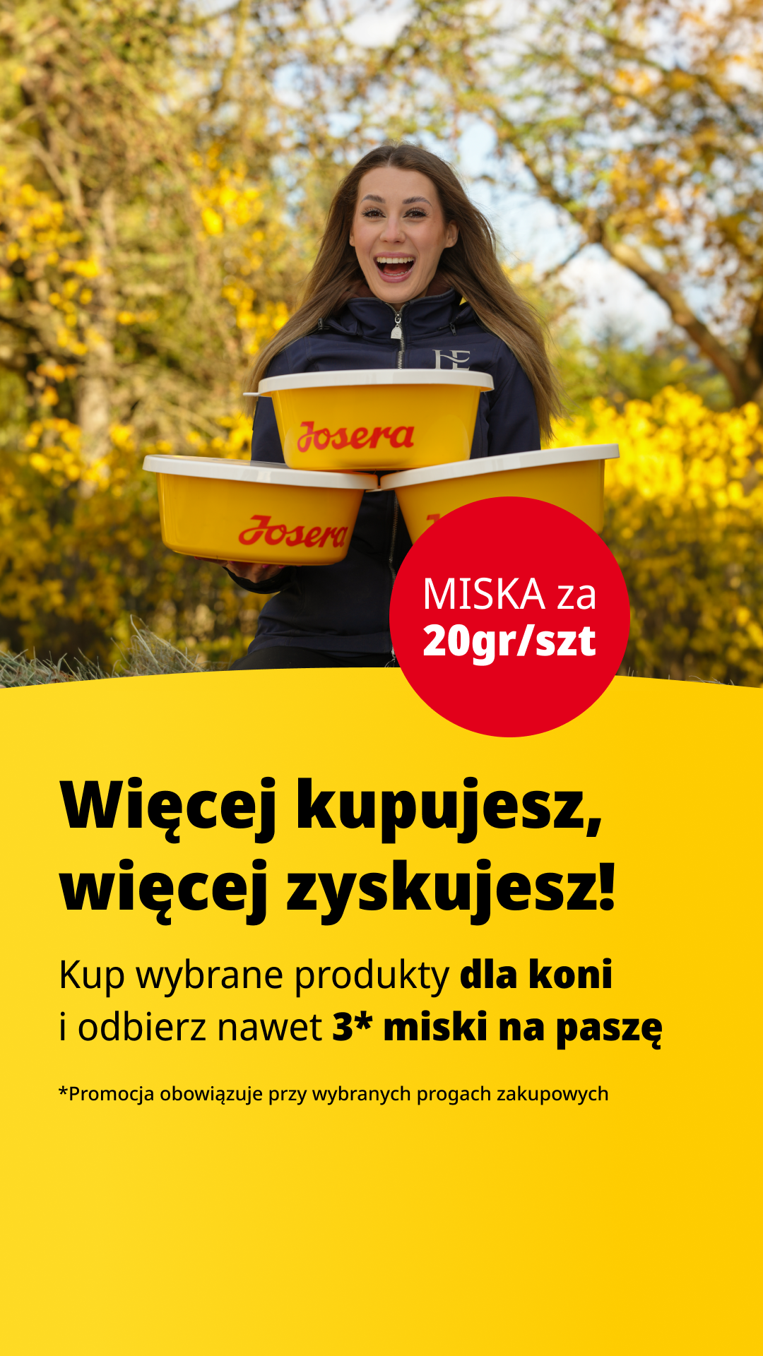 Josera żywienie koni Facebook ad