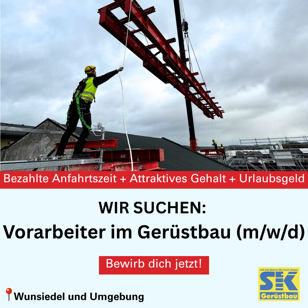 SK Gerüstbau GmbH Facebook ad