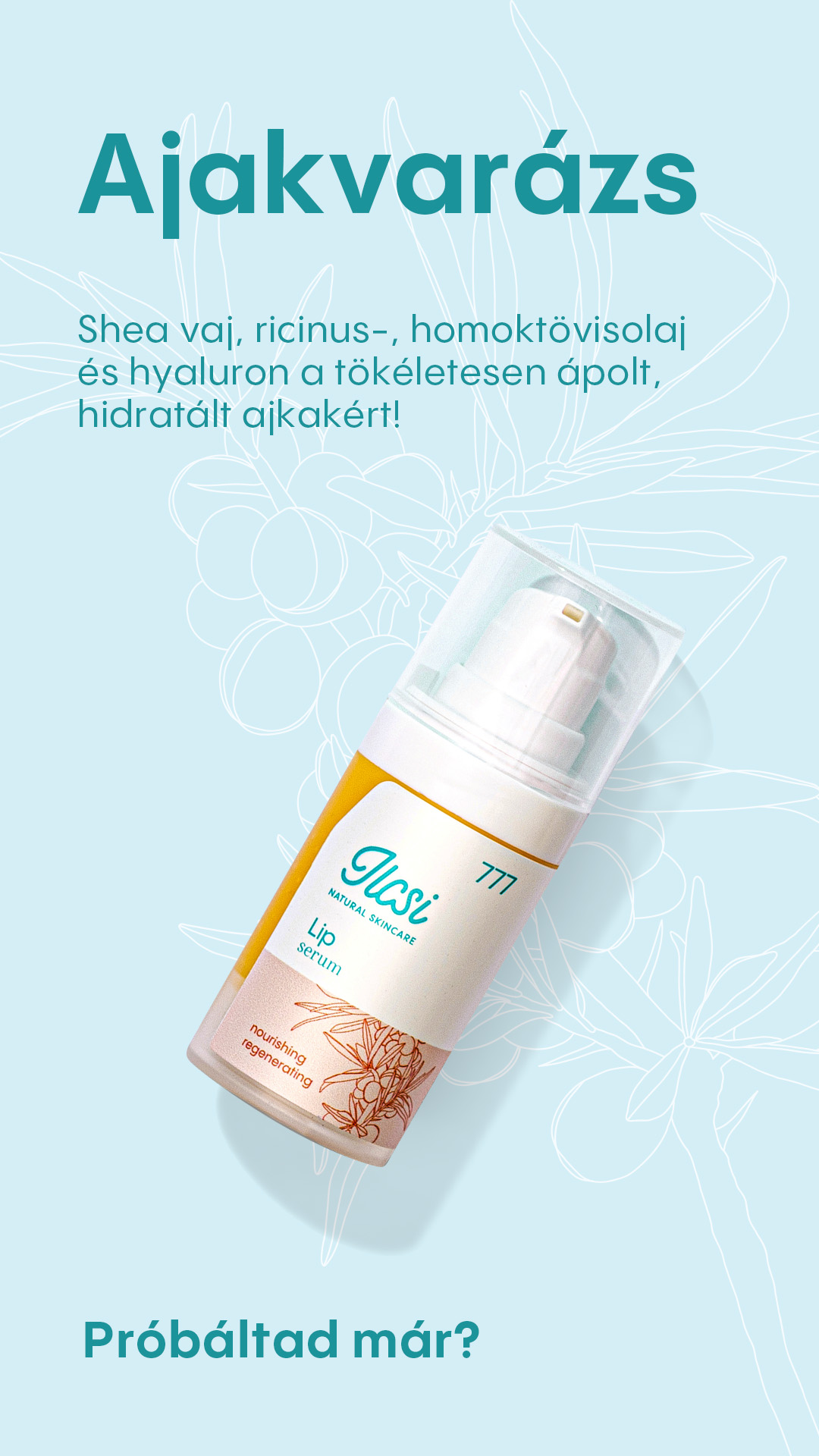 Ilcsi Natural Skincare Facebook ad