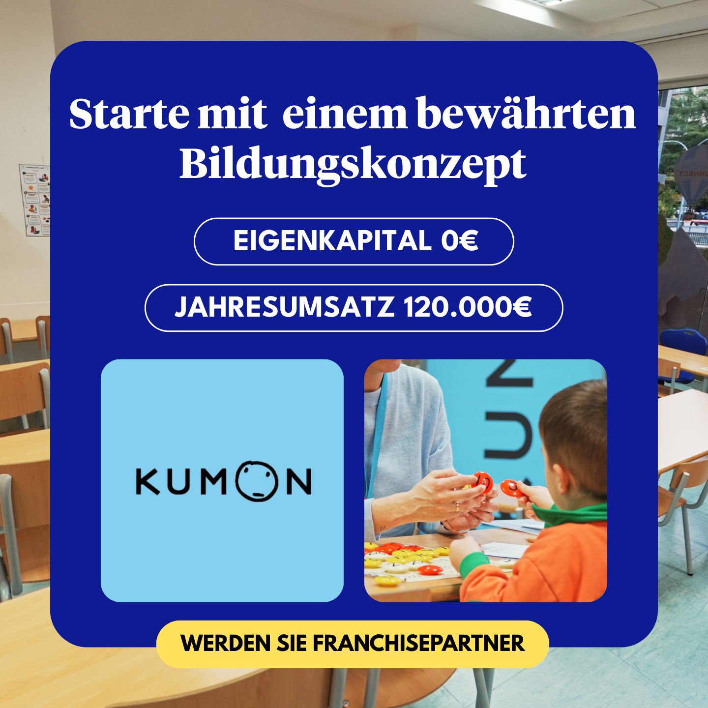 L’Express Franchise Deutschland Facebook ad: Bildungs-Franchise starten